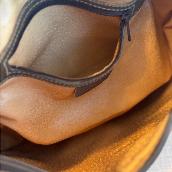 Gucci Vintage Monogram Crossbody Bag Sherry Web Stripe GG Supreme Coated Canvas - Picture 15 of 17